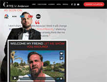 Tablet Screenshot of gregwanderson.com